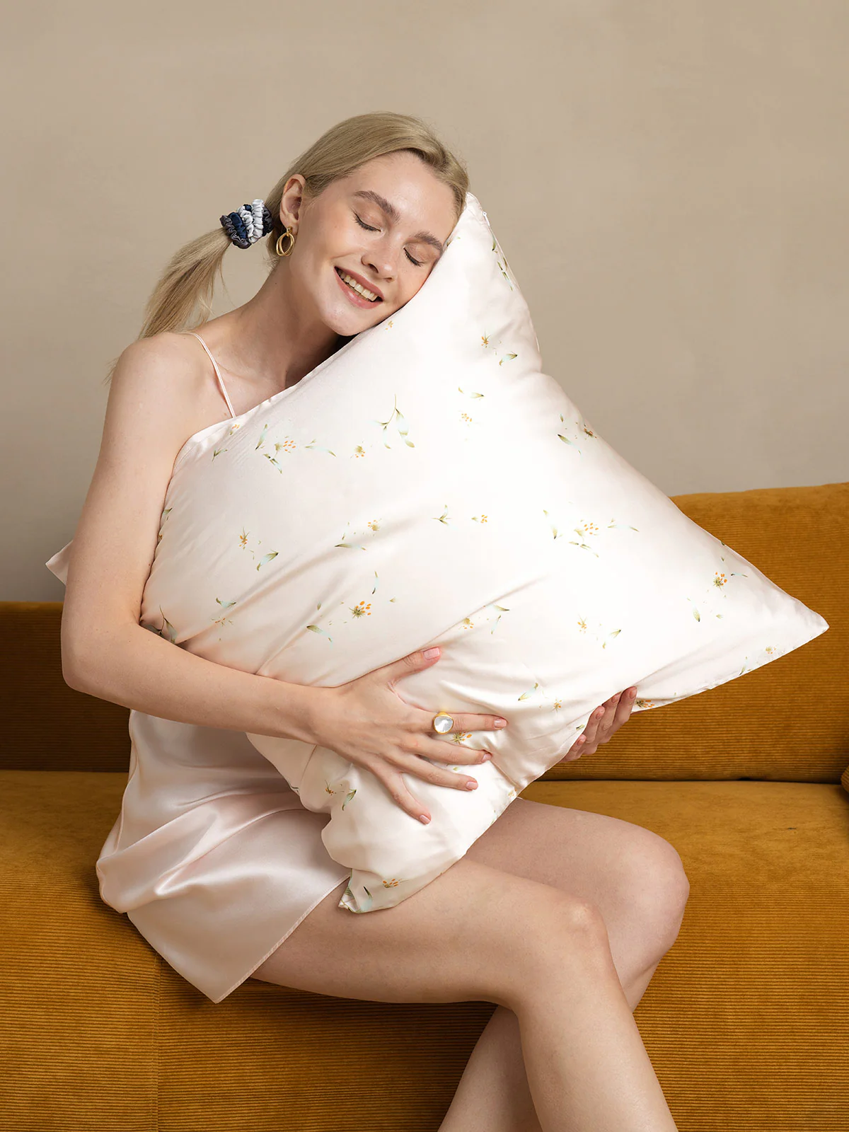 19 Momme 100% Mulberry Silke Örngott - Snöknopp Lilja - Image 8