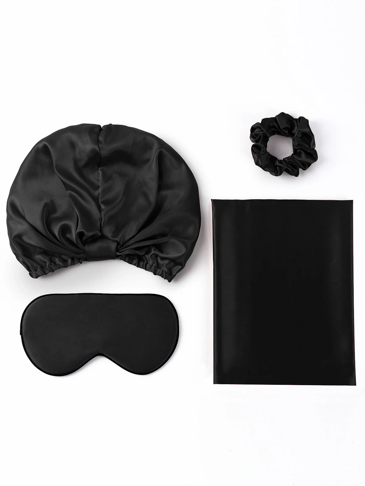 19Momme 4st Set Silke Hudvänlig Skönhet Sömn Set (Dold Dragkedja Örngott) - Image 11