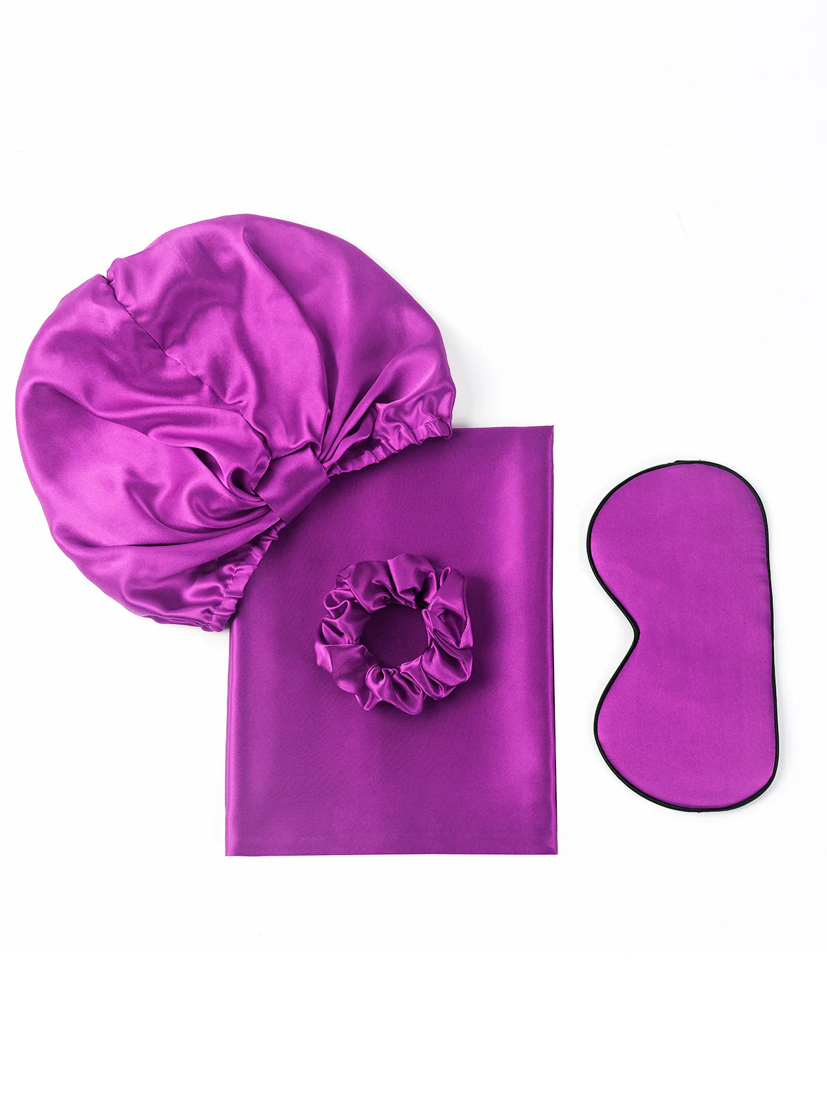 19Momme 4st Set Silke Hudvänlig Skönhet Sömn Set (Dold Dragkedja Örngott) - Image 44