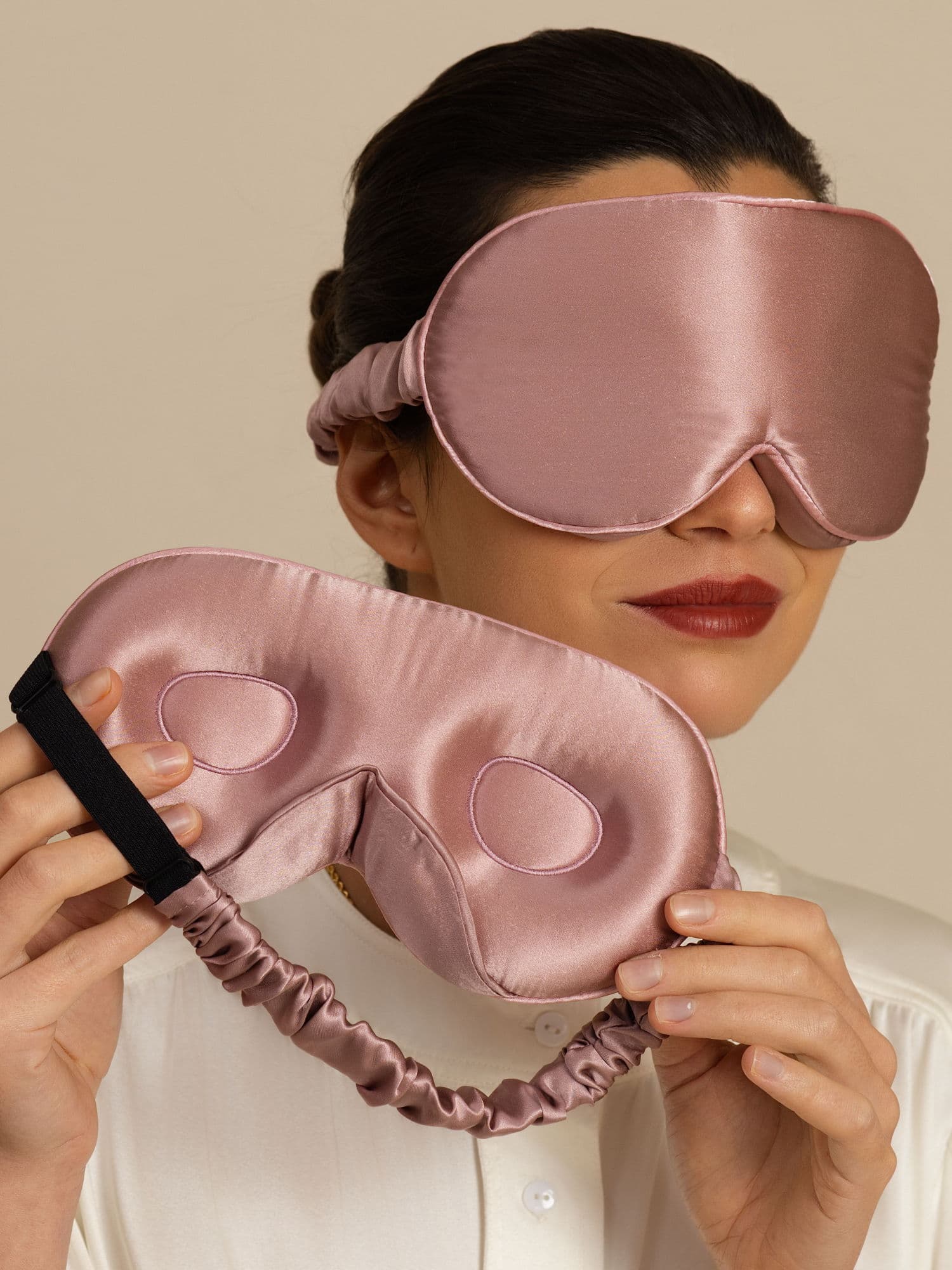 22 Momme 3D Sovmask I Ren Siden Med Uppgraderade Näsvingar