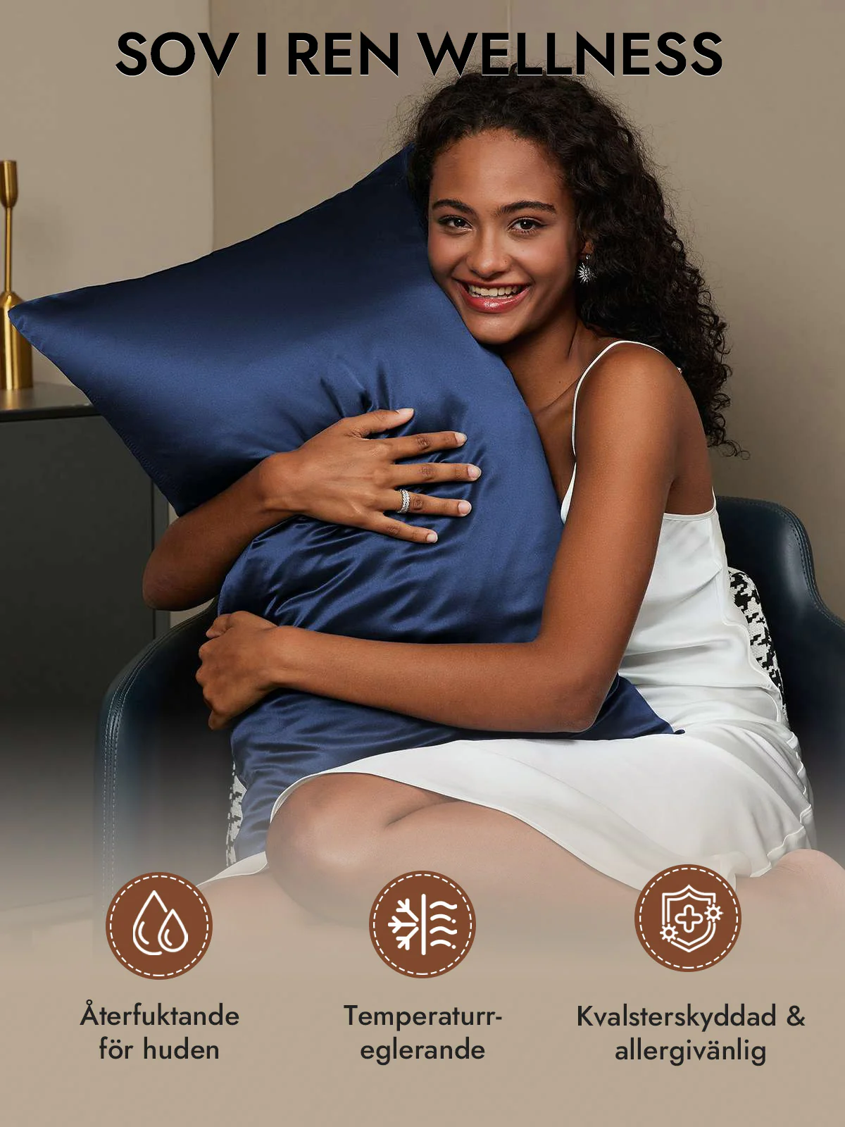 2st 30Momme 100% Silke Örngott Bundle- Dold Dragkedja - Image 34