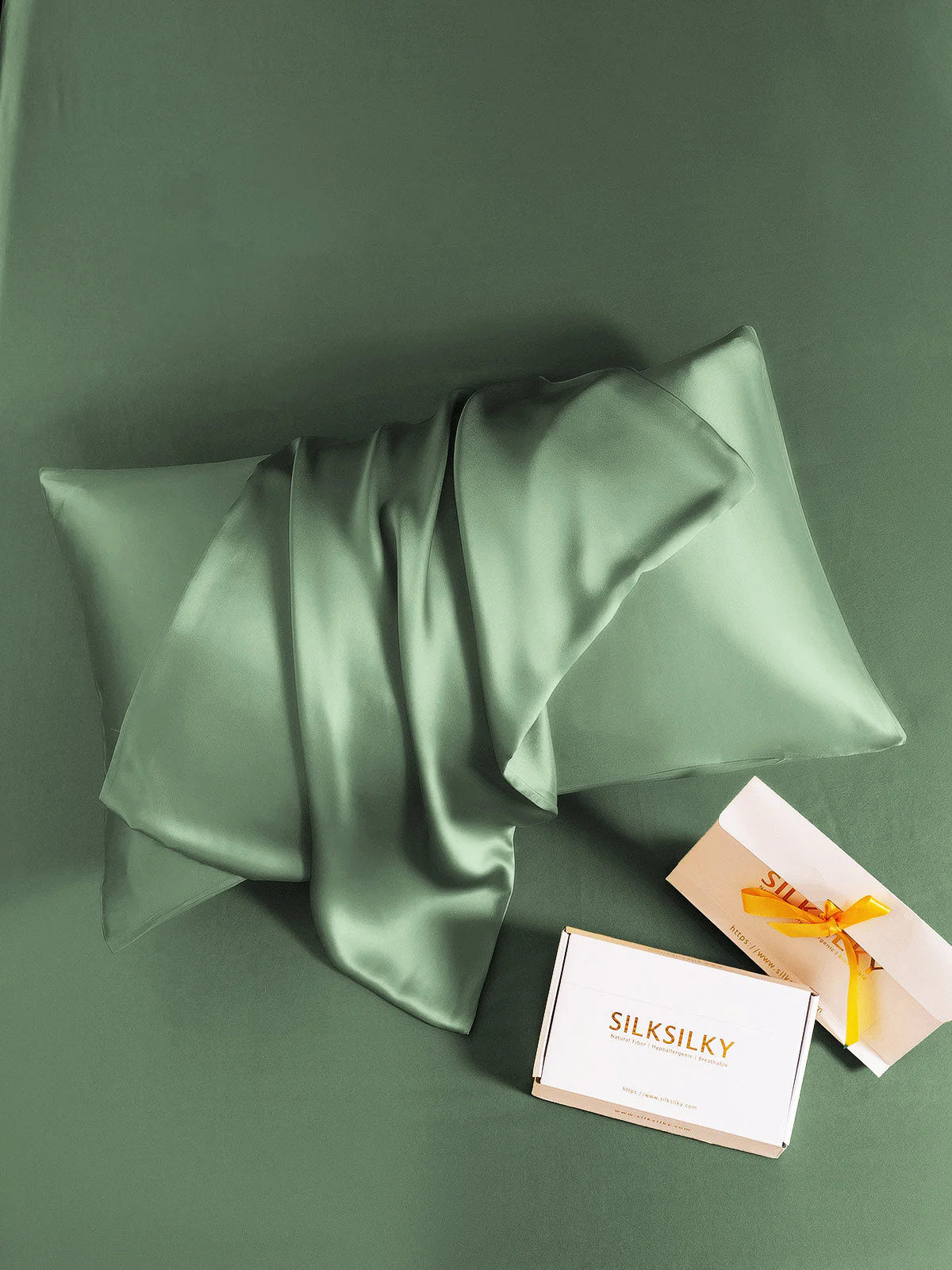 2st 30Momme 100% Silke Örngott Bundle- Dold Dragkedja - Image 68