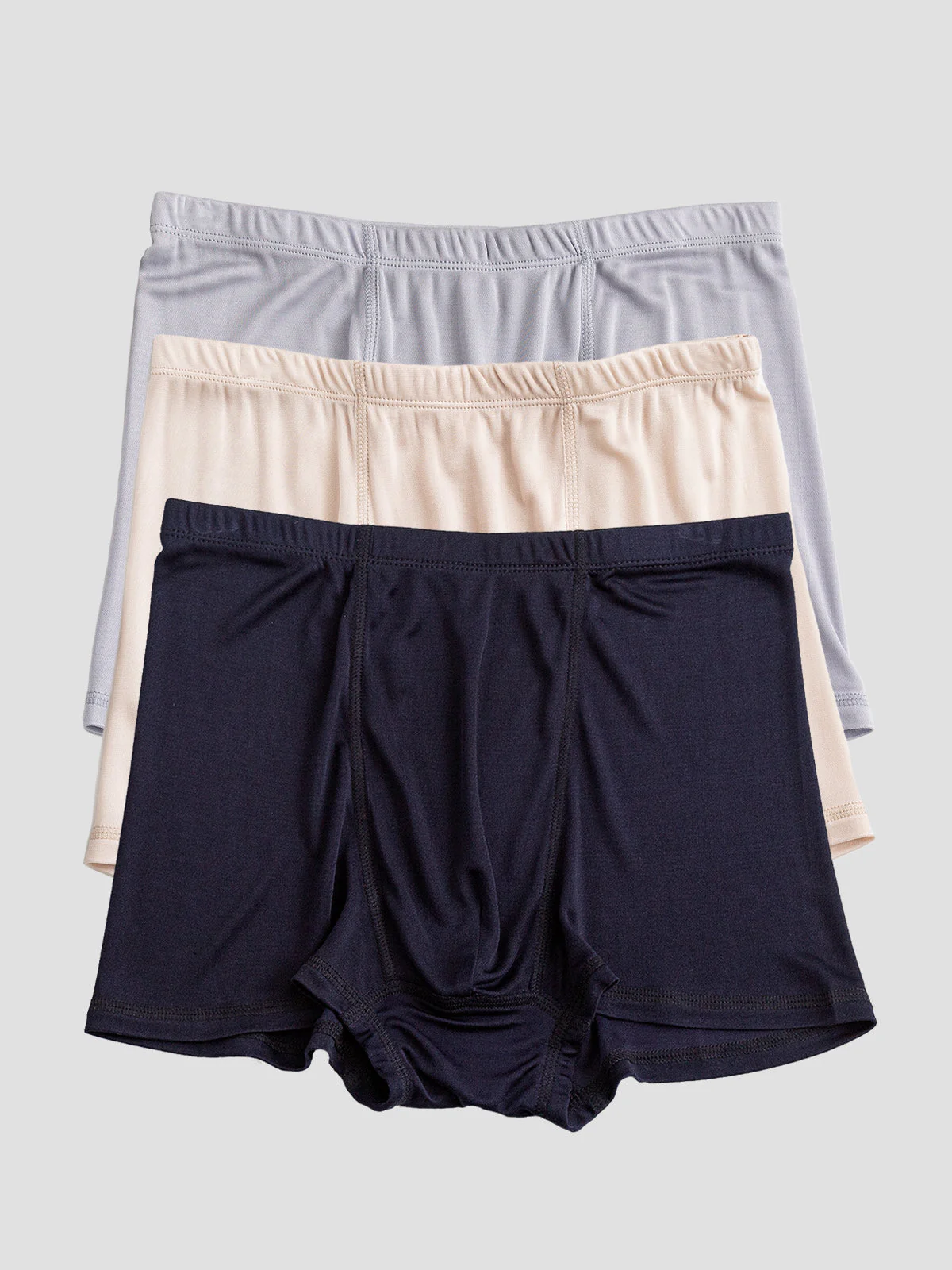 3-Pack Herrboxershorts i Ren Siden - Image 18