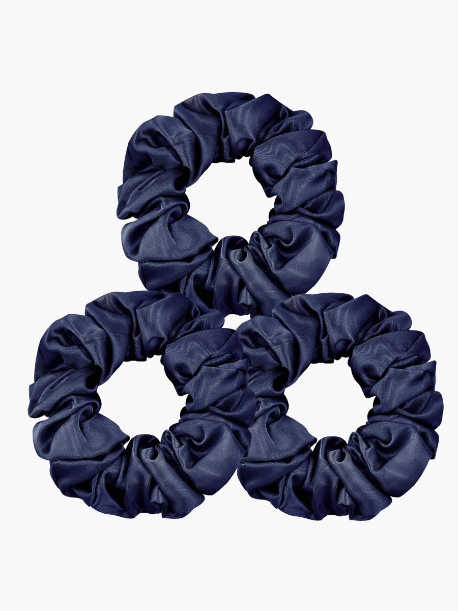 3St Set Ren Siden Stor Hårsnodd - 3.5cm - Image 17