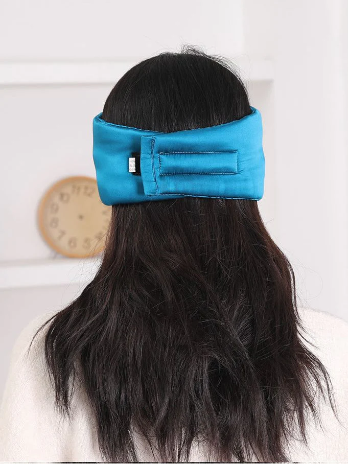 Justerbar Silk Sovmask med Kardborre och Fullt Omslutande Design - Image 31