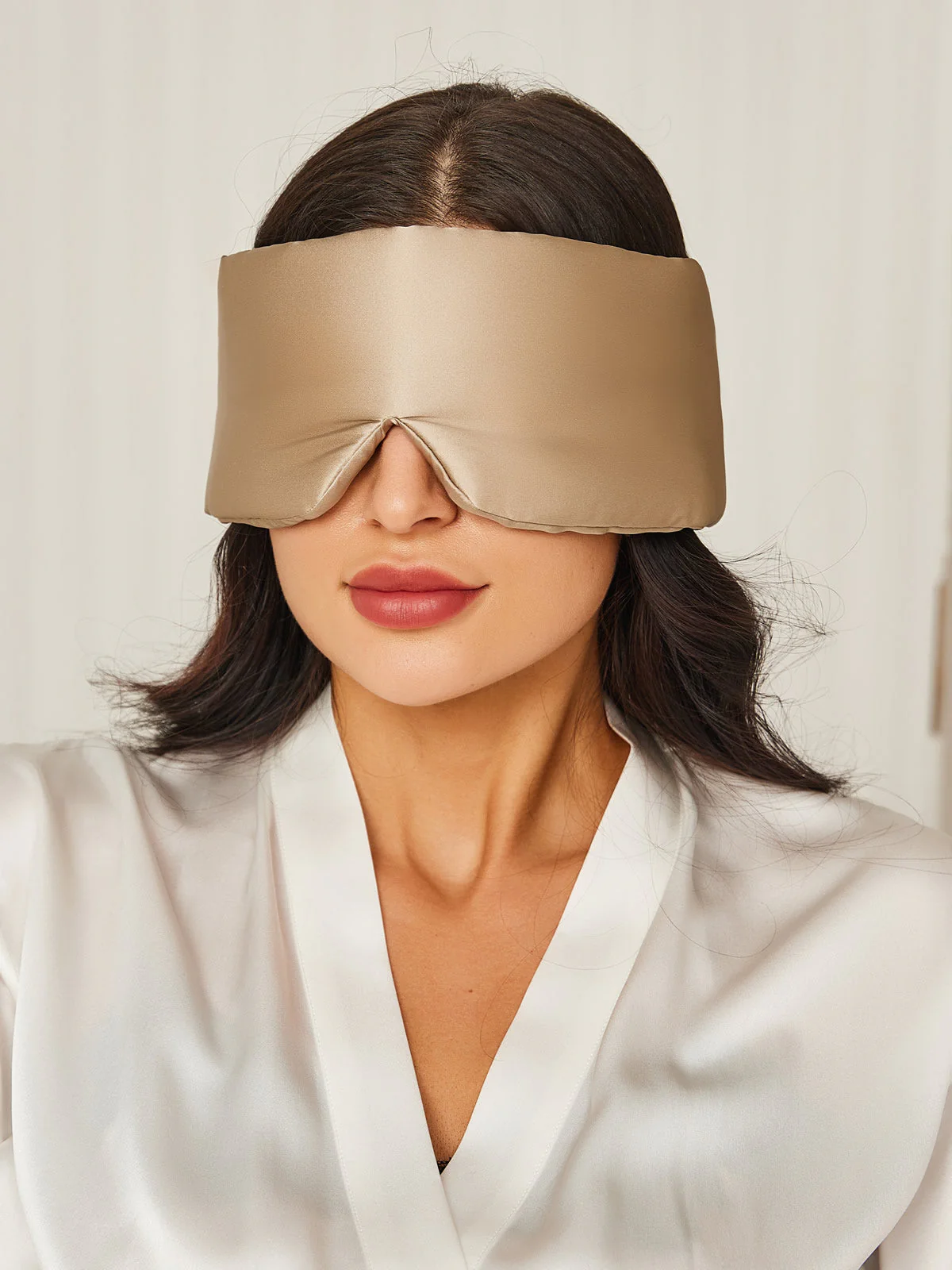 Justerbar Silk Sovmask med Kardborre och Fullt Omslutande Design - Image 38