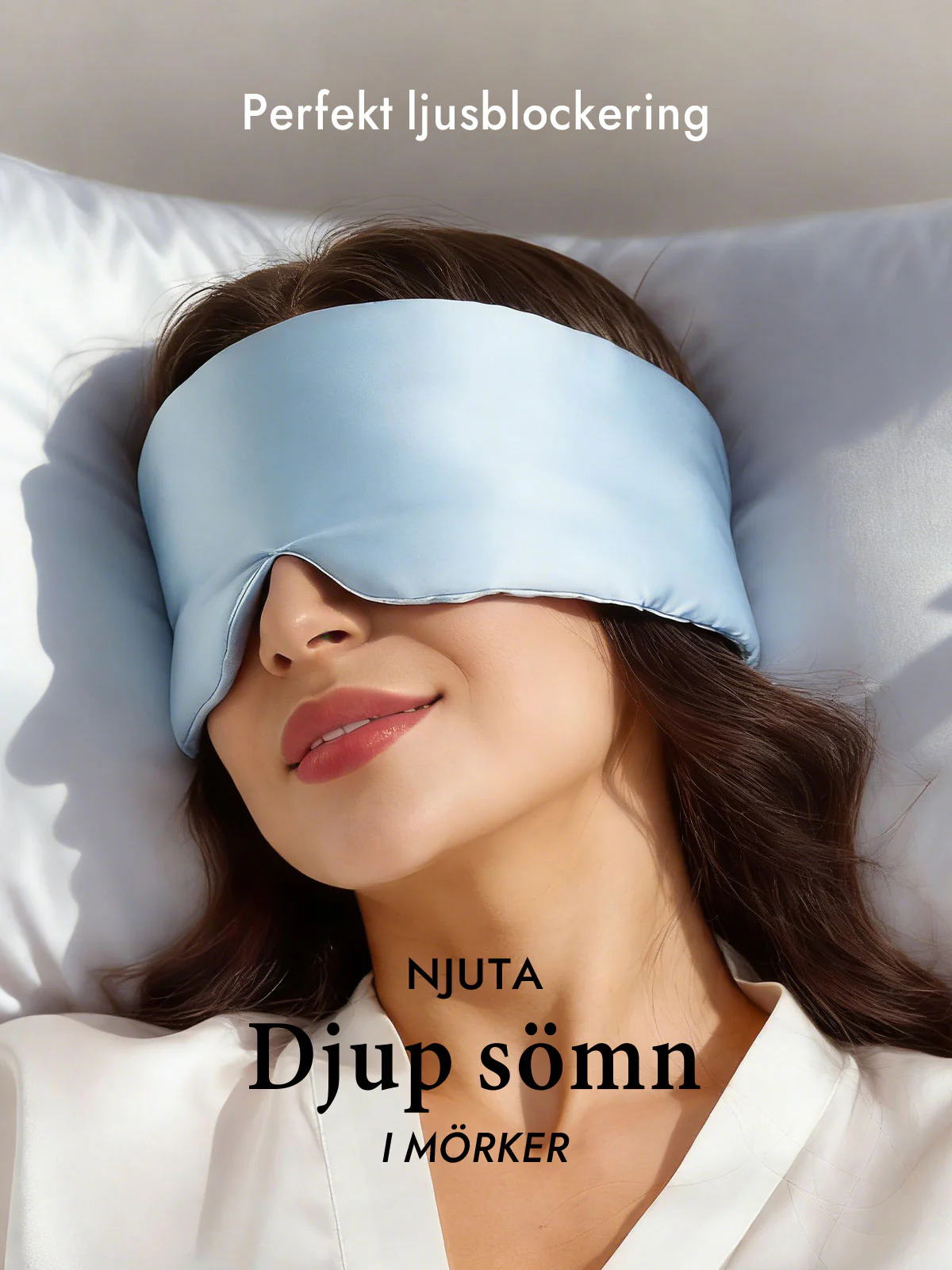 Elegant En Bit Silke Sömn Ögonmask - Image 63