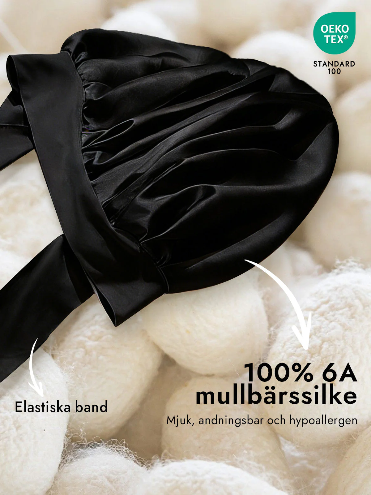 Rent Siden Rosettband Sovmössa - Image 12