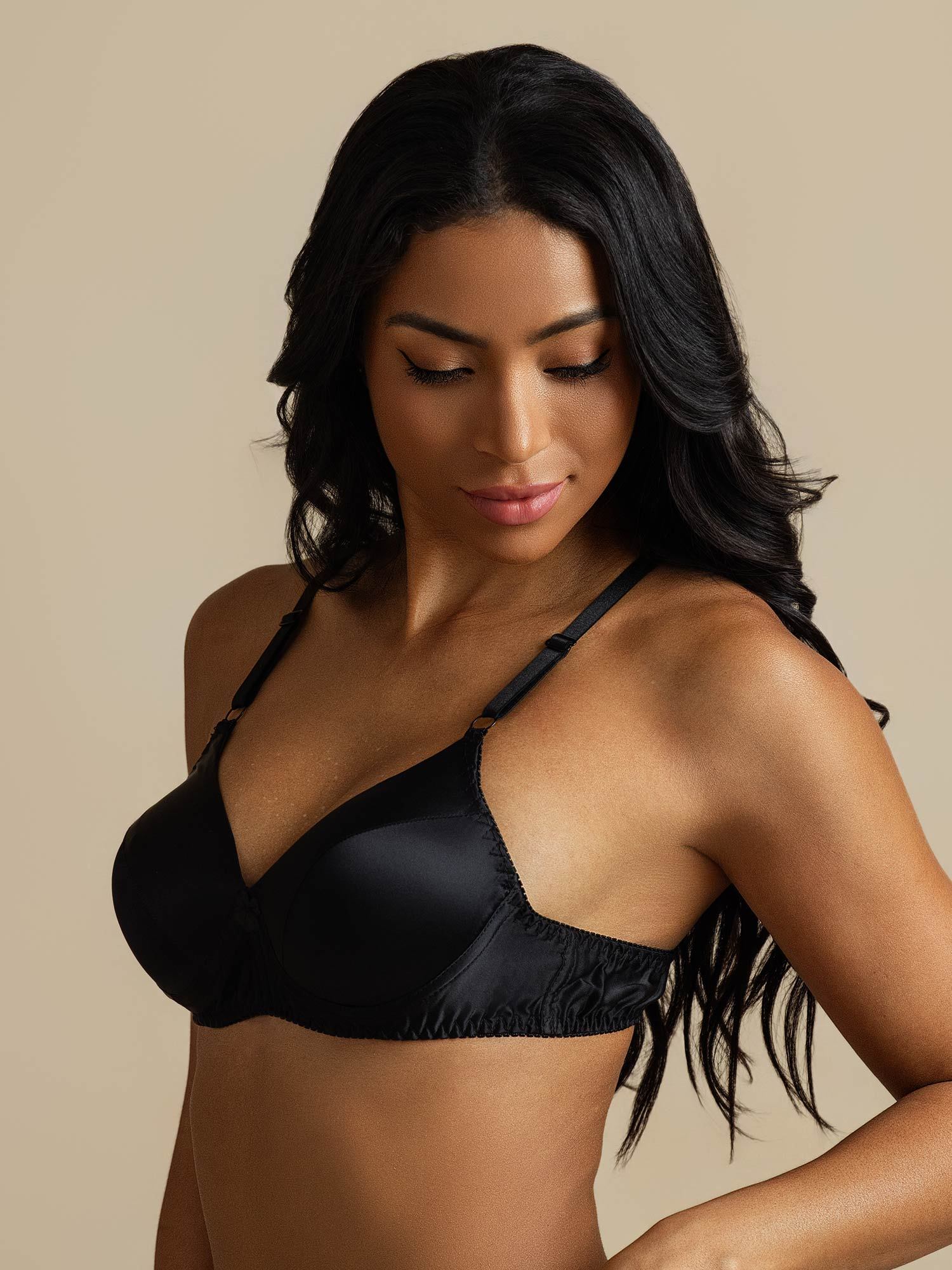 Puresilk klassisk full bra med tillgängliga sträckor - Image 16