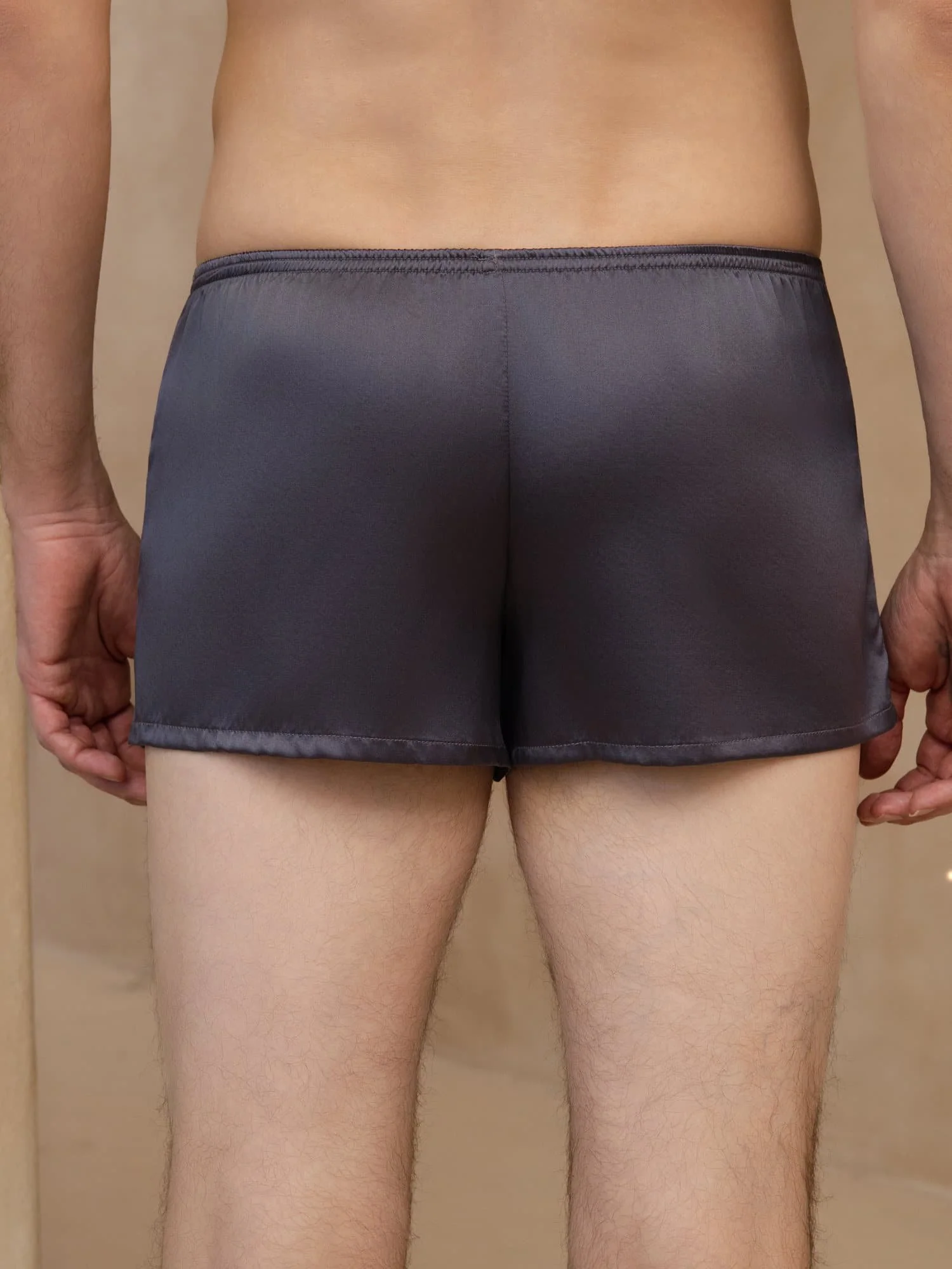 Ren Siden Herrars Ultramjuka Bekväma Boxershorts Underkläder - Image 2