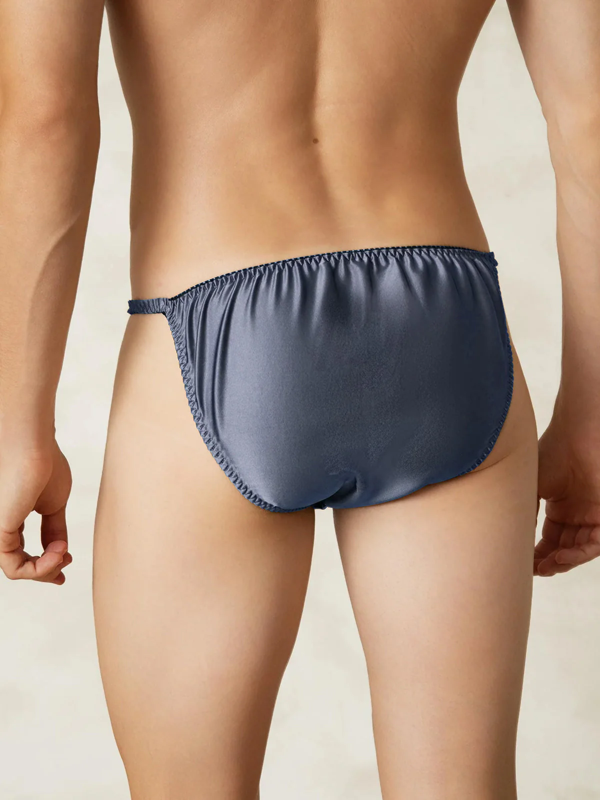 100% Mullbärssilke Herr String Underkläder - Image 12