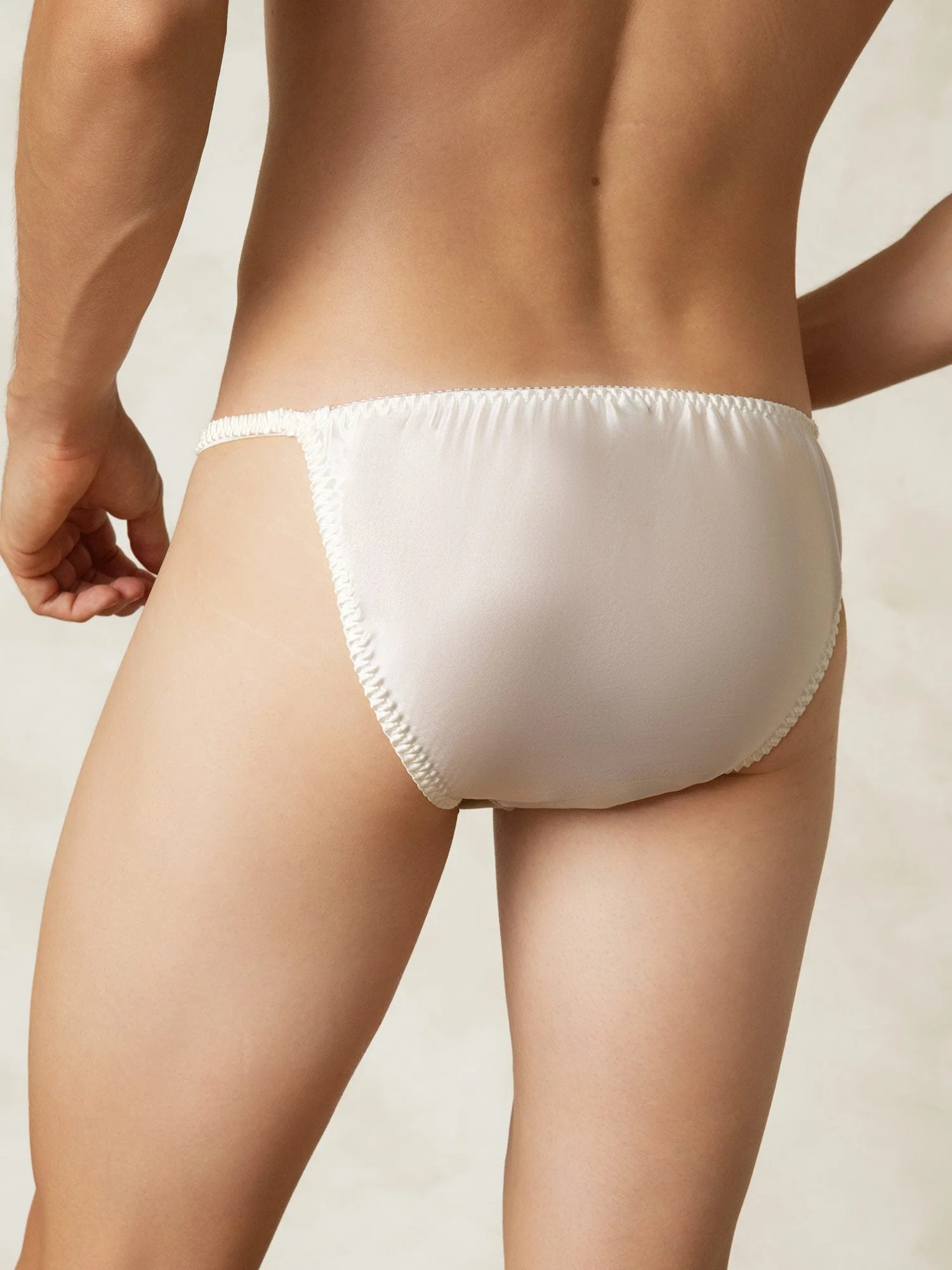 100% Mullbärssilke Herr String Underkläder - Image 27