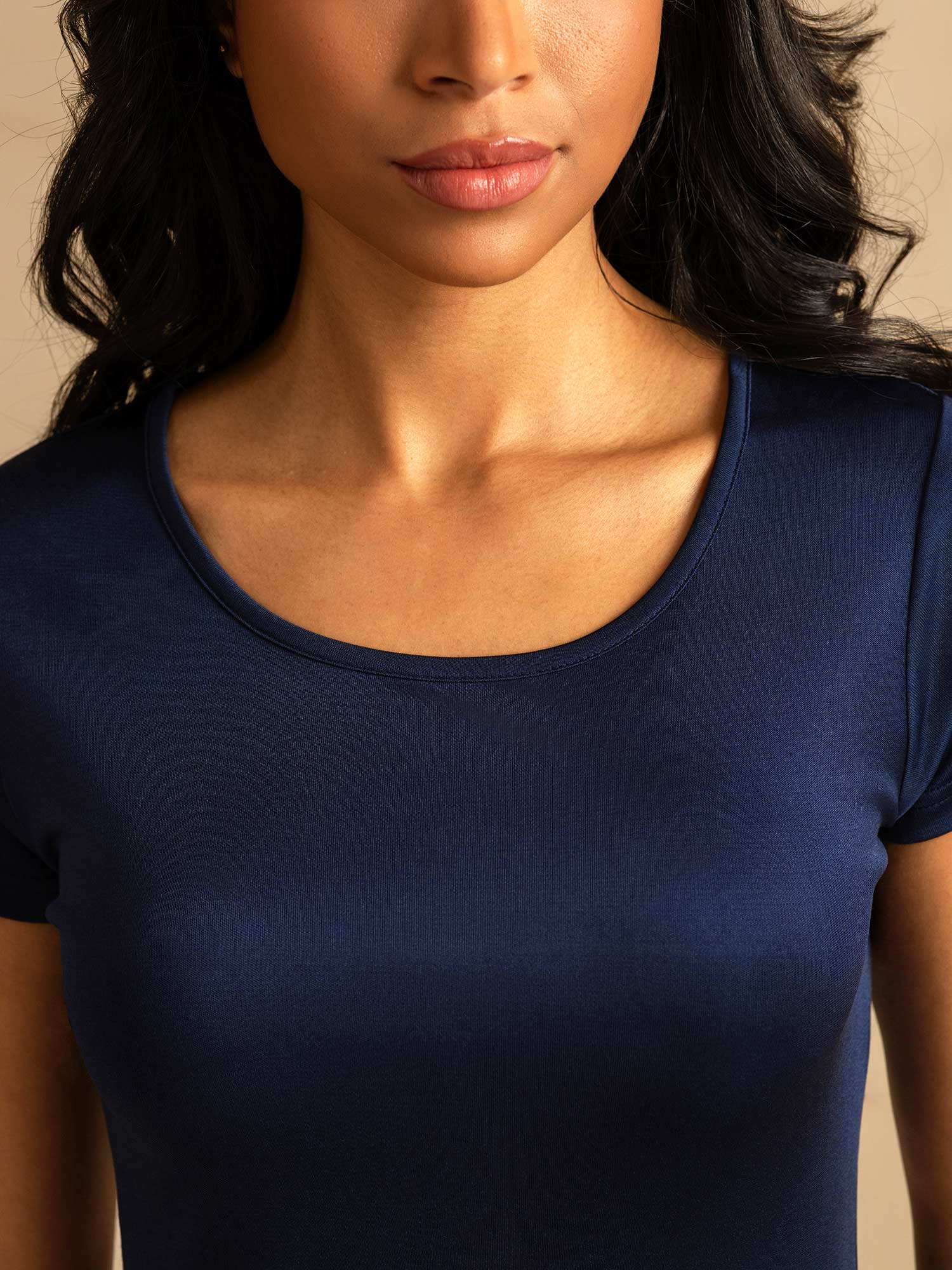 Siden Jersey Elegant Nattlinne - Image 4